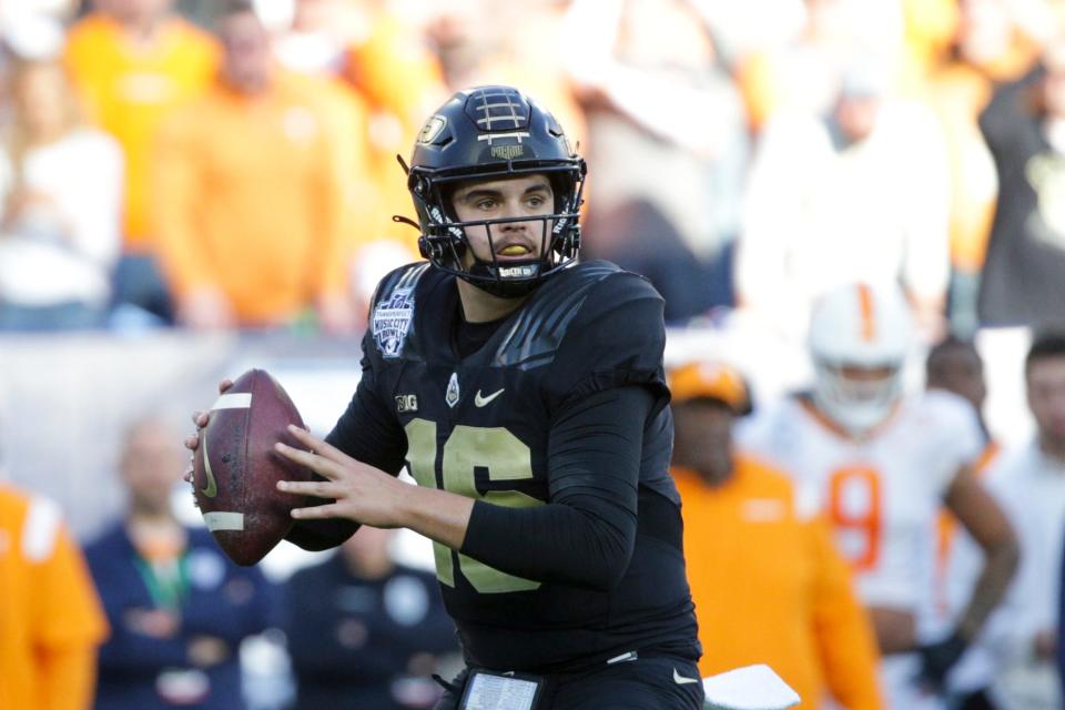 Purdue's Aidan O'Connell will be one of the top quarterbacks the Nittany Lions face all season -- a significant opening test for their promising secondary and pass rushers.
