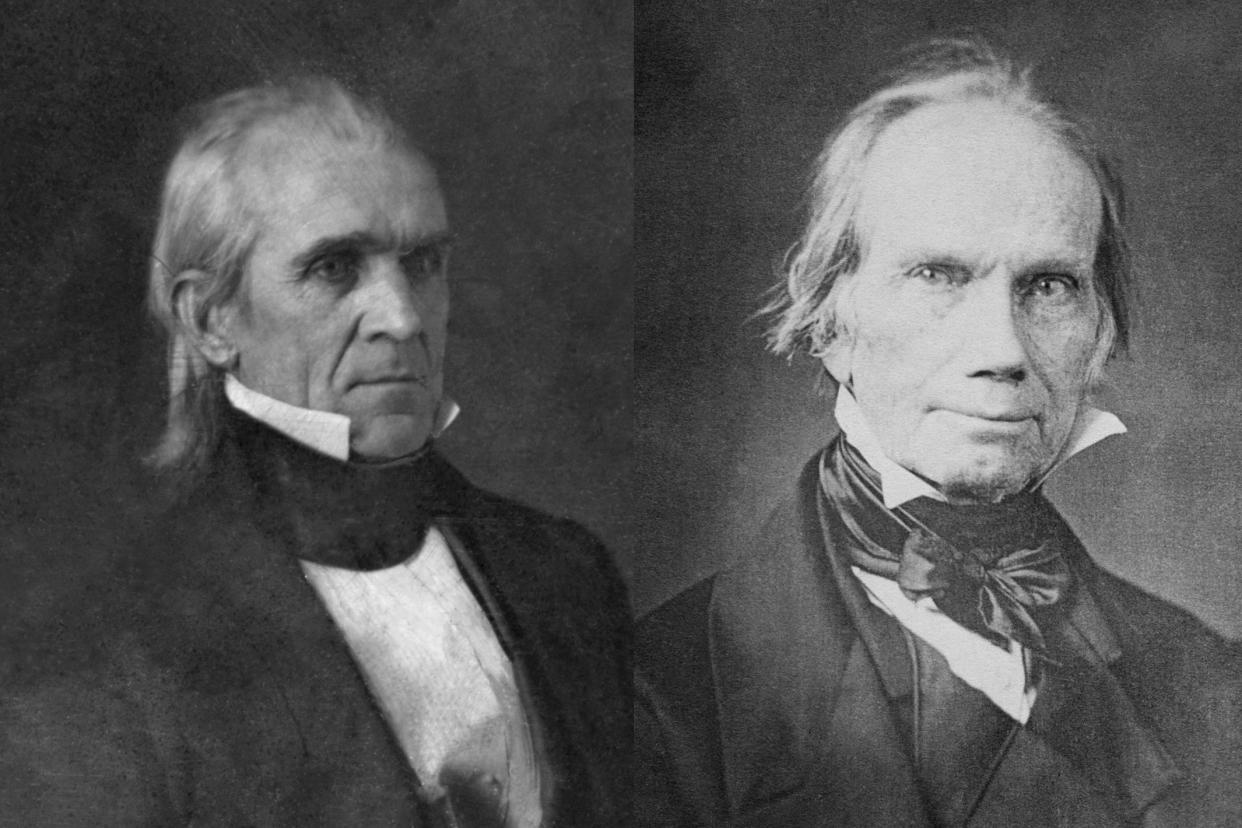 1844 Presidential Election: Polk vs. Clay