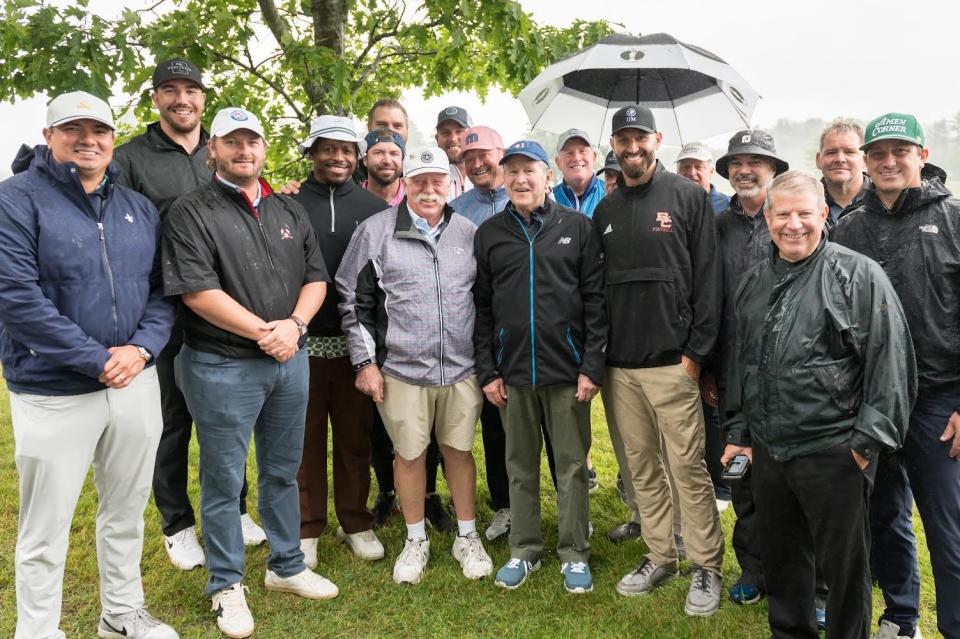 President George W. Bush with participants of the 2023 Bush Family Gala and Golf Classic.