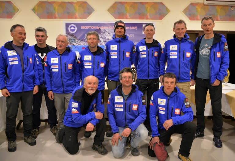 The high profile Polish expedition arrived in Islamabad Friday to tell of their defeat by the Pakistani mountain -- the world's second highest peak, which is widely seen as a more difficult and deadly challenge than the tallest, Mount Everest