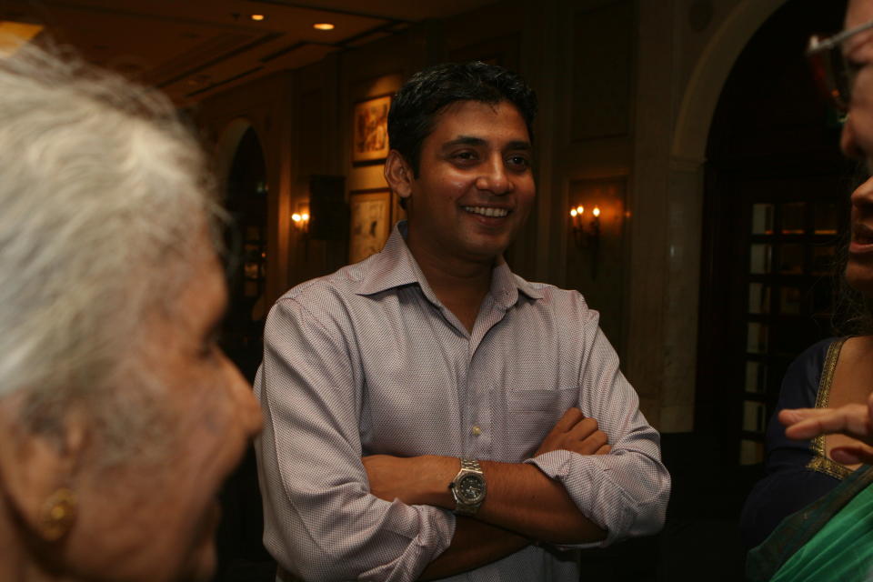 INDIA - AUGUST 02:  Former Indian cricketer, Ajay Jadeja during the launch of \  (Photo by Arijit Sen/The The India Today Group via Getty Images)