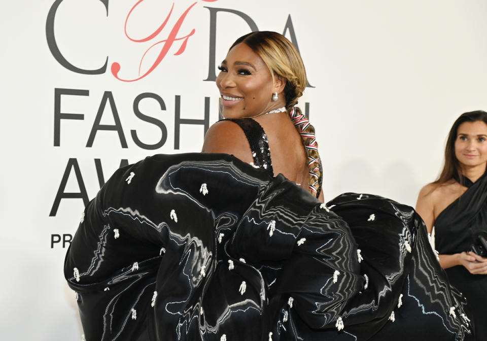 Serena Williams, 2023 CFDA Awards, red carpet, Thom Brown, david yurman