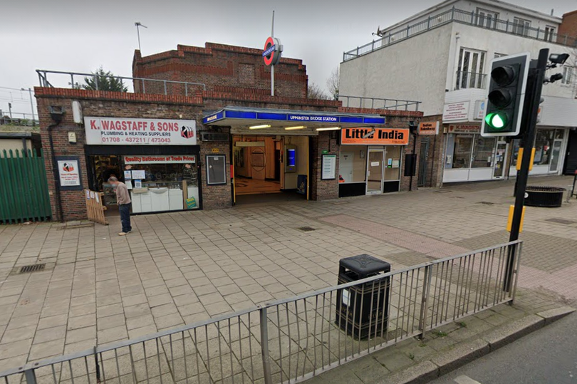 The underground station is seemingly normal from the outside -Credit:Google