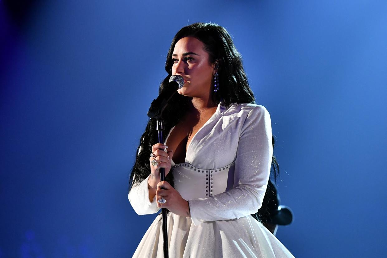 <p>Demi Lovato will discuss her near-fatal overdose in a new YouTube docuseries.</p> (Getty Images)