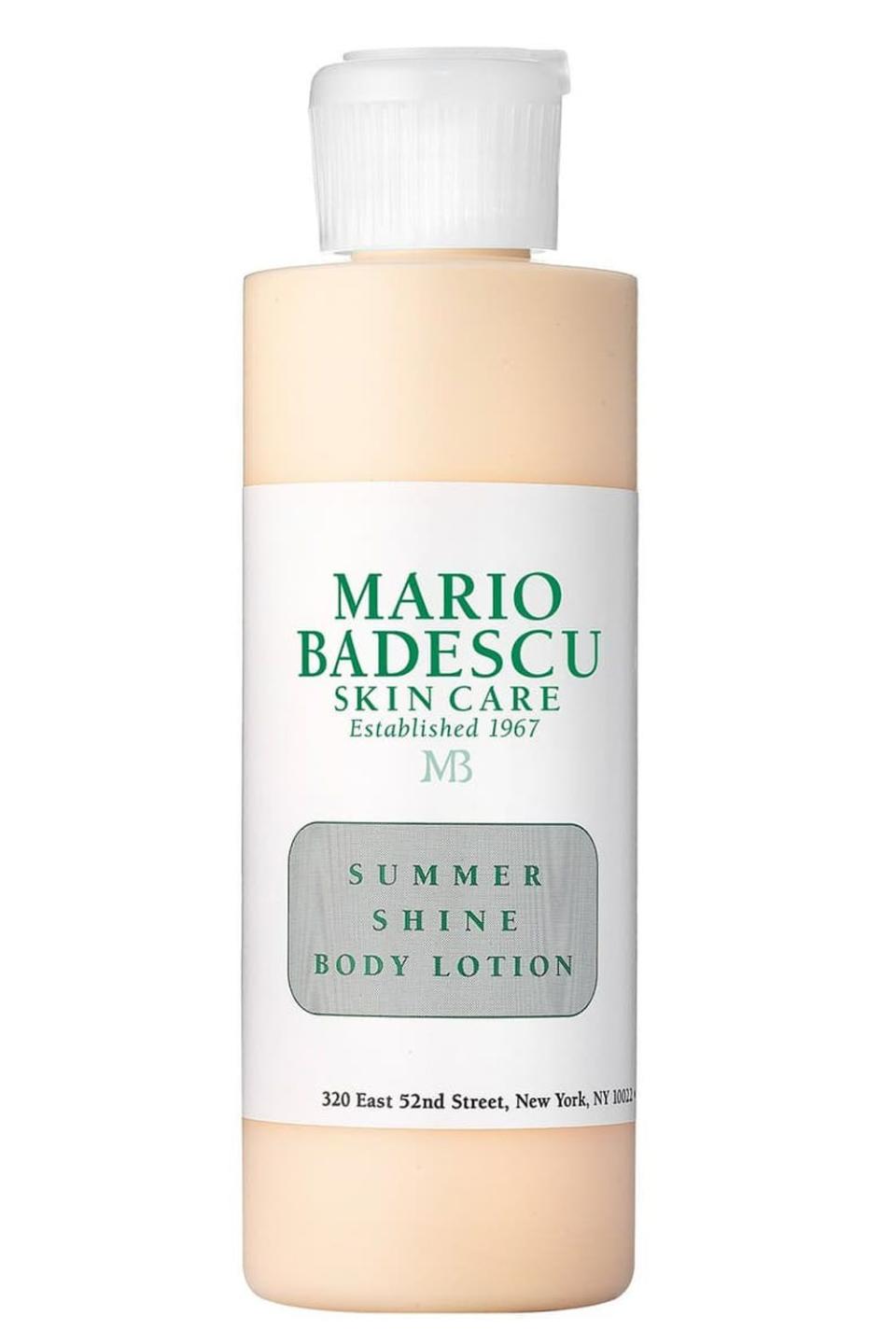 11) Mario Badescu Summer Shine Body Lotion