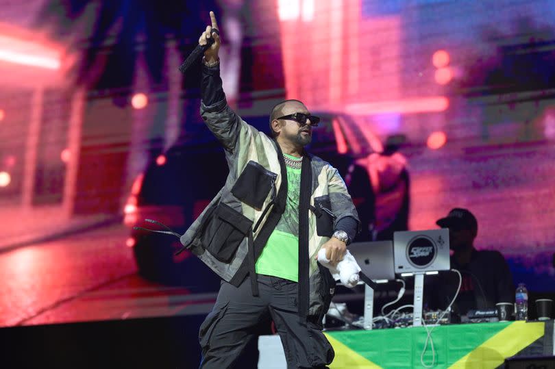 Sean Paul at the Coventry Building Society Arena on Tuesday, July 9