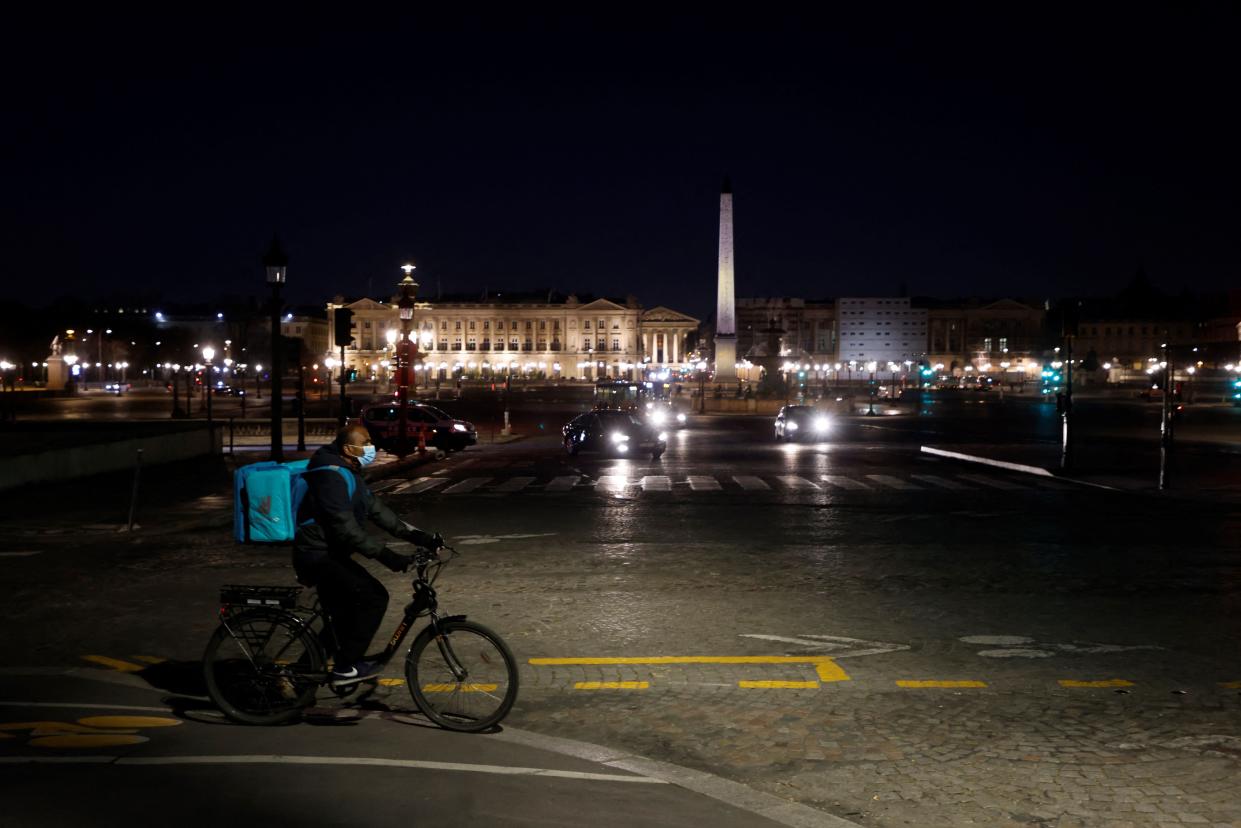 <p>France imposed a month-long lockdown in Paris and several other areas after a rise in cases of a new Covid variant</p> (Getty Images )