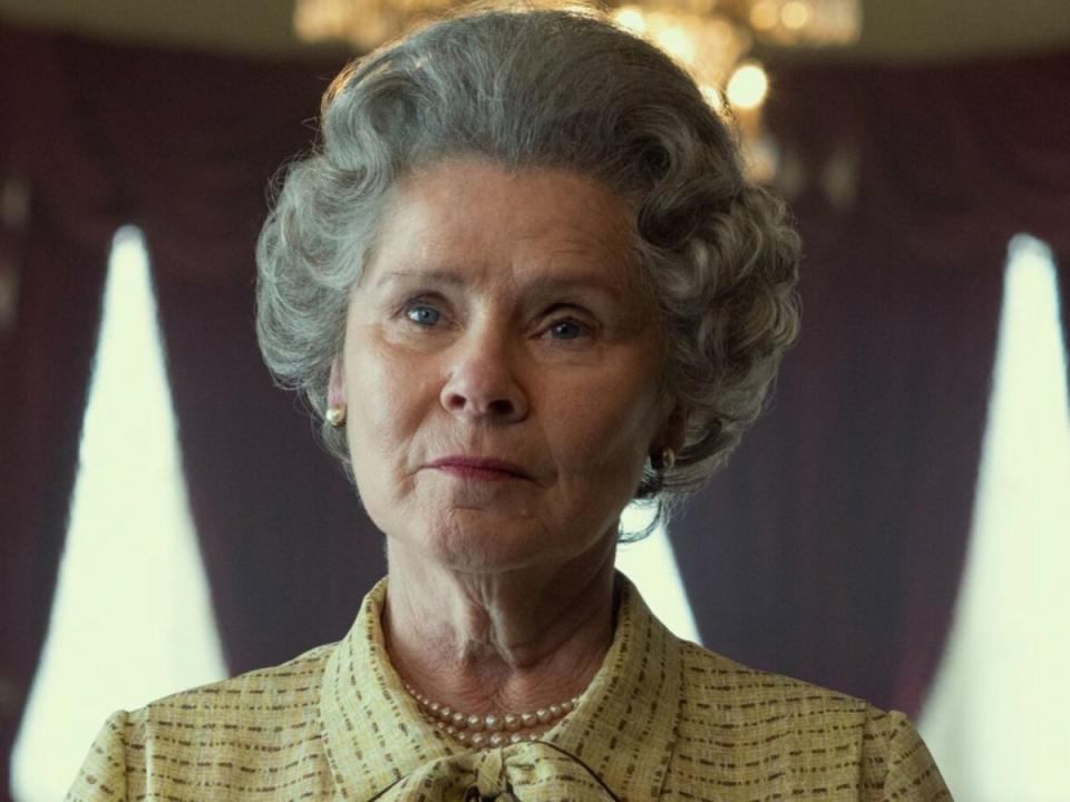 Imelda Staunton in ‘The Crown’ season five (Netflix)