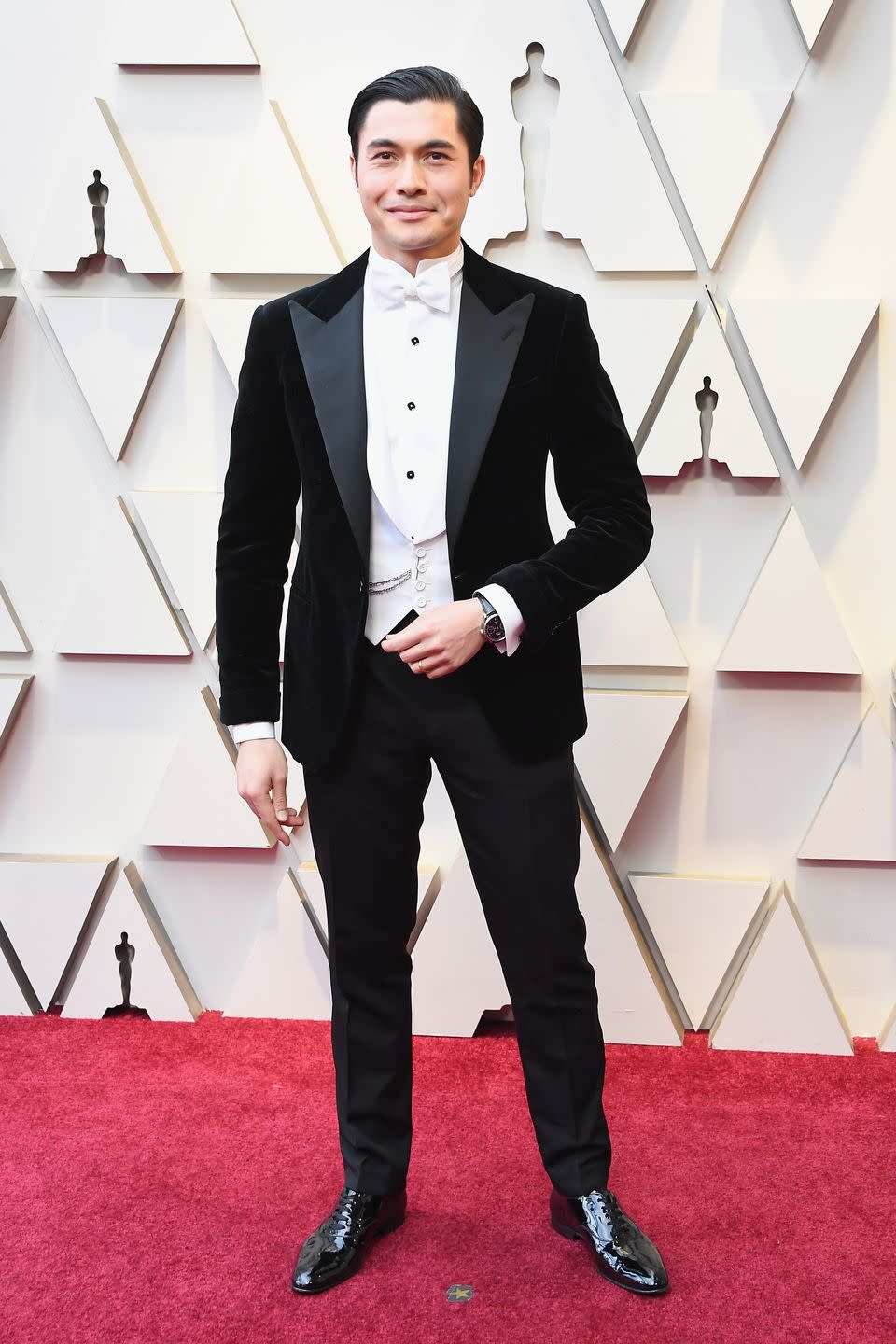 <p>After a breakout year as the star of 2018's <em>Crazy Rich Asians</em>, Henry Golding followed his performance up with a role in <em>The Gentleman</em>. But honestly, his red carpet style alone could convince us of his leading man status. </p>