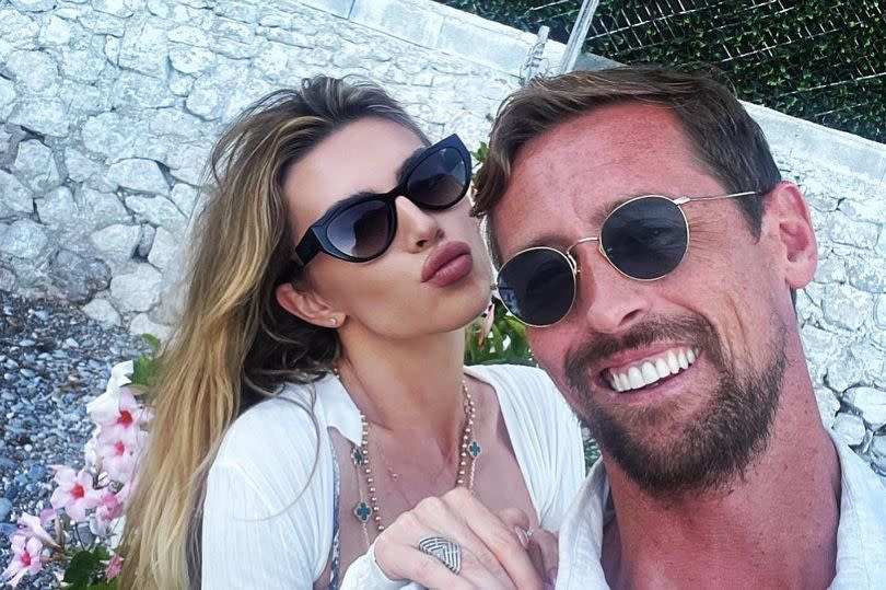 Abbey Clancy and Peter Crouch