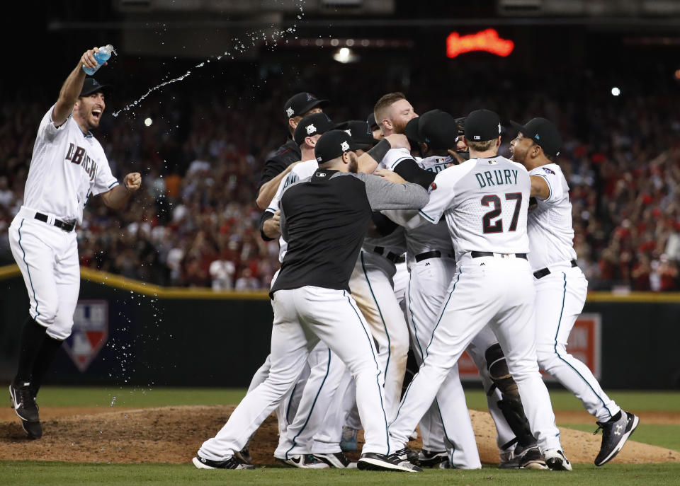 The Arizona Diamondbacks will face the Los Angeles Dodgers on Friday night at Dodger Stadium. (AP)