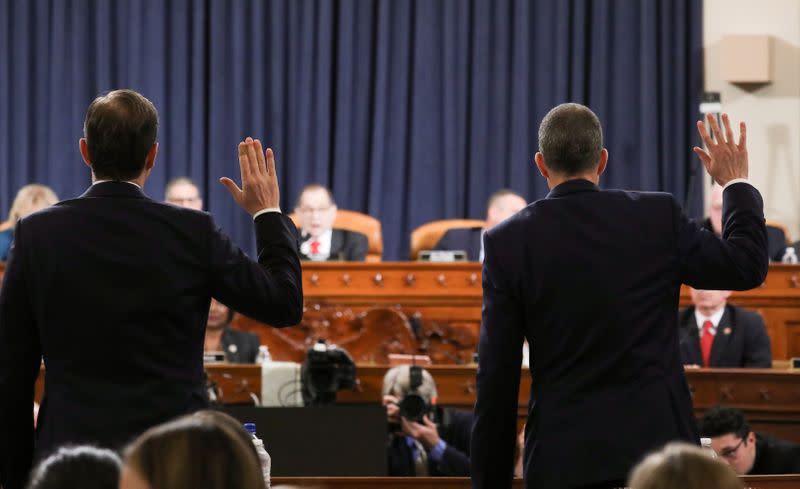 House Judiciary Committee holds evidenciary hearing on Trump impeachment inquiry on Capitol Hill in Washington