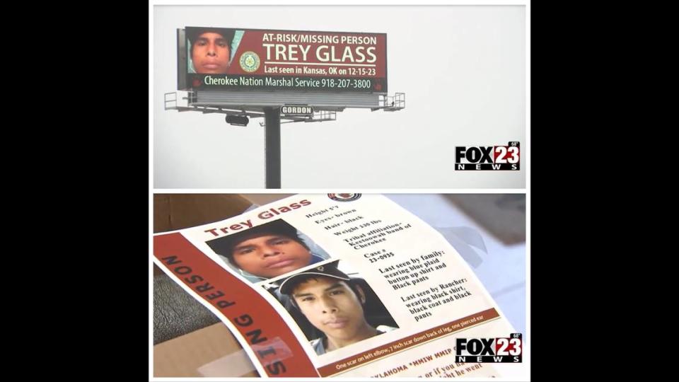 Trey Glass was last seen on Dec. 17.