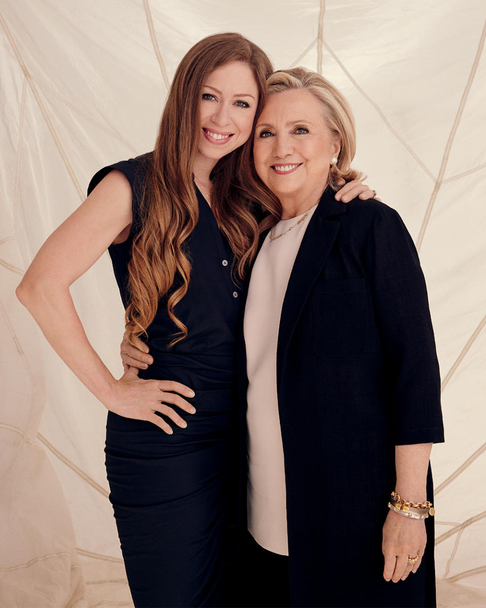 Hillary Clinton and Chelsea Clinton Variety Power of Women