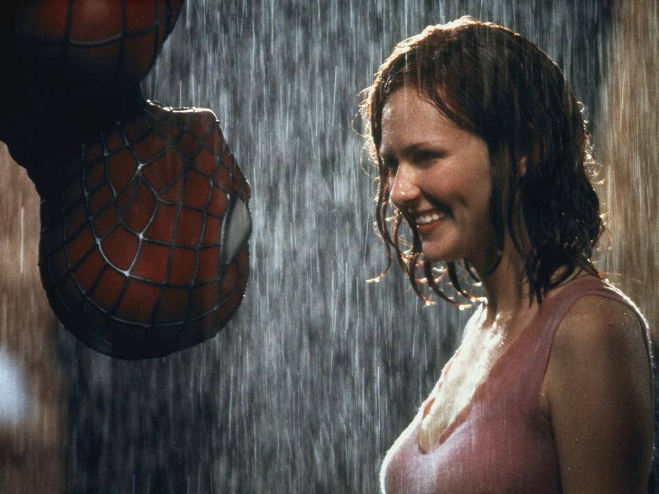 Toby Maguire and Kirsten Dunst in the 2002 film ‘Spider-Man' (Columbia Pictures)