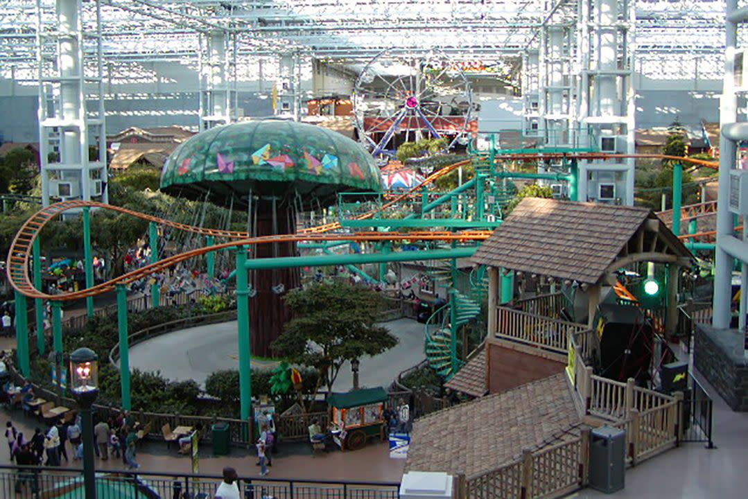 Camp Snoopy in Mall of America