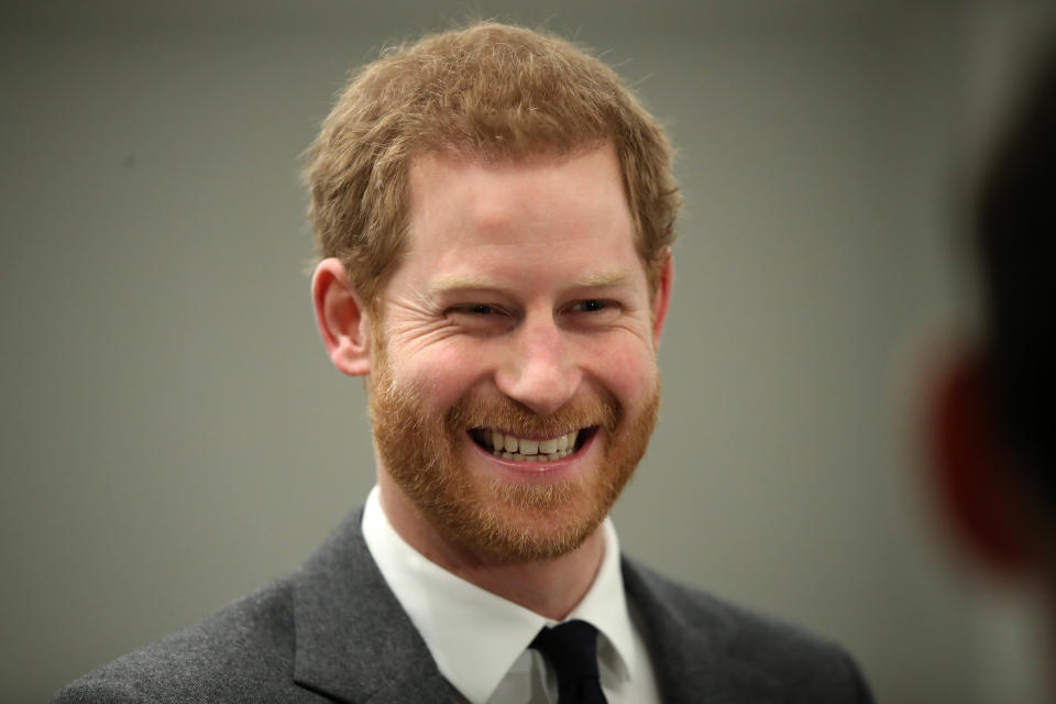 Prince Harry during the 'Walk Of America' launch at Mandarin Oriental Hyde Park on April 11, 2018 in London, England. | Chris Jackson—Getty Images