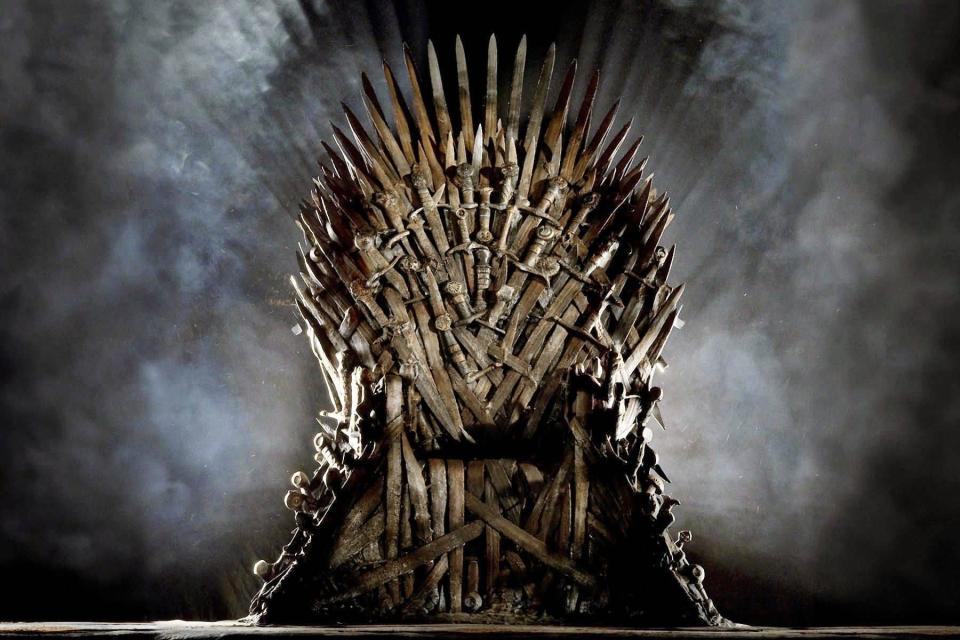 Who sits on the Iron Throne at the end in Game of Thrones?