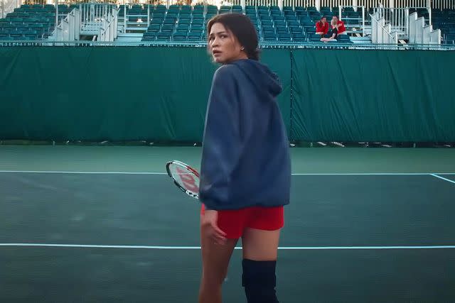 <p>MGM /Courtesy of Everett</p> Zendaya in 2024's 'Challengers'
