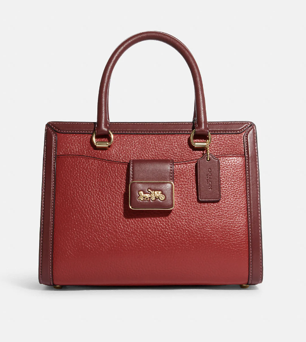 Grace Carryall In Colorblock (Photo via Coach Outlet)