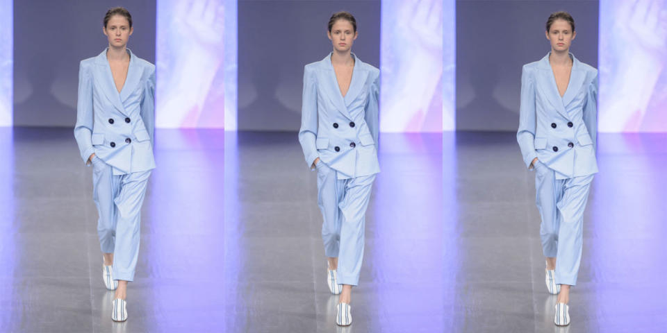 <p>We noticed that with all the 80's referencing going on this Fashion Week, there was a big nod to our favourite Sigourney Weaver blockbuster - <em>Working Girl.</em></p><p>Everyone from Ashley Williams to MM6 was shouting, 'suits you' from the runway, and we totally agree.</p>