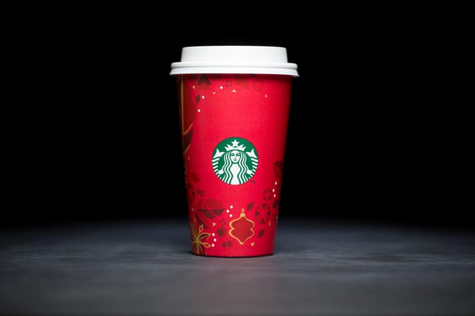 Starbucks holiday cups 2013