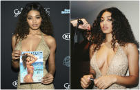 <p>Solo tres mujeres negras han protagonizado el número de bañadores: Tyra Banks (1996 y 1997), Beyoncé (2007) y ahora Danielle Herrington (es la primera portada de su carrera). (Foto: AP / Instagram / <a rel="nofollow noopener" href="https://www.instagram.com/danielle_herrington_/" target="_blank" data-ylk="slk:@danielle_herrington_;elm:context_link;itc:0;sec:content-canvas" class="link ">@danielle_herrington_</a>). </p>