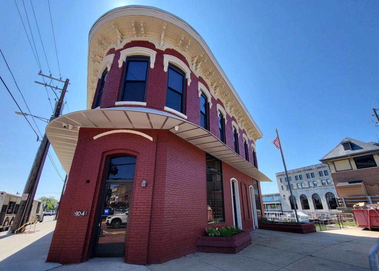 The building at 404 Quay St. or 104 Huron Ave. is shown on Friday, July 7, 2023, in downtown Port Huron.