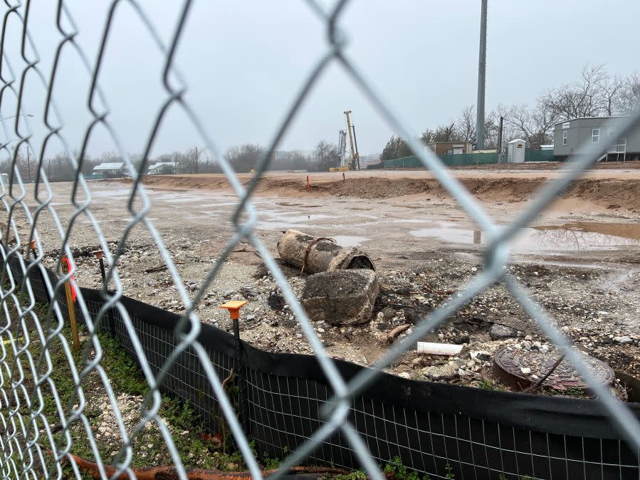 Ground broken on Seabrook Square affordable housing development in east Austin (KXAN photo/Todd Bailey)