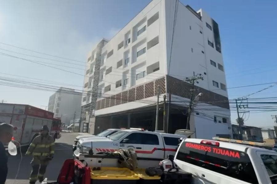 Explosión en edificio departamental sacude a la colonia Guadalupe Victoria en Tijuana 