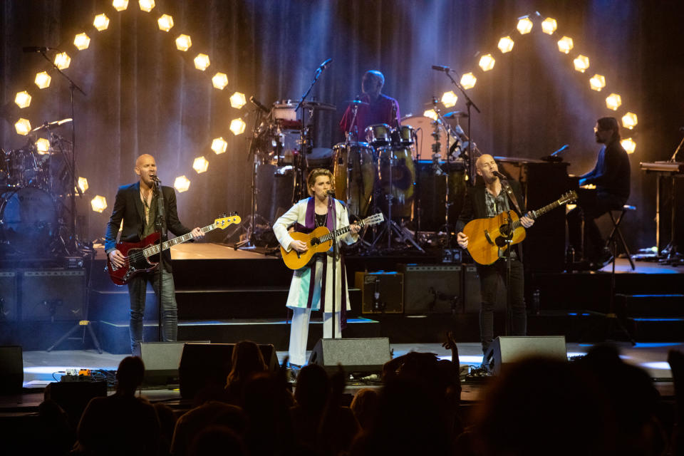 Brandi Carlile performs onstage during Brandi Carlile: “Beyond These Silent Days” tour at The Greek Theatre on June 24, 2022 in Los Angeles, California. - Credit: David Avalos for Variety