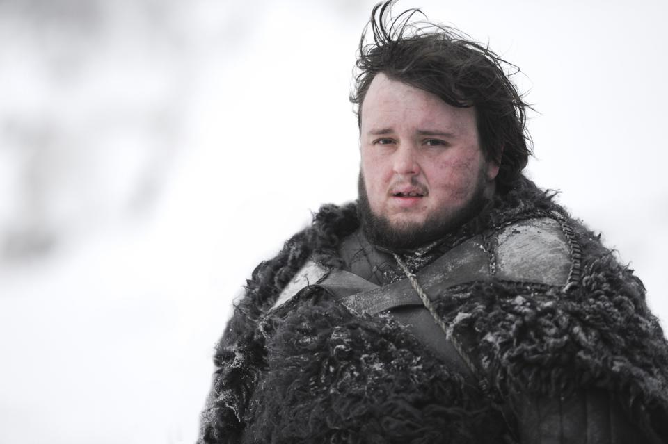 John Bradley plays Samwell Tarly in the show. Copyright: [HBO]