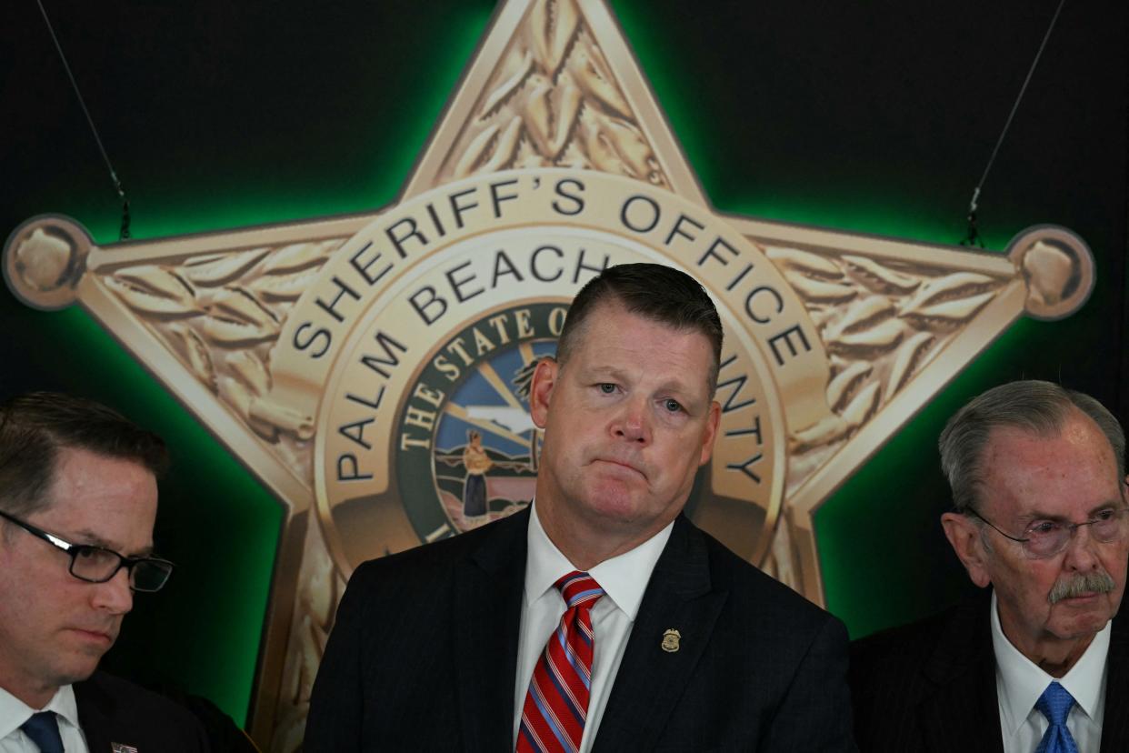 Acting Secret Service Director Ronald Rowe Jr. at a news conference. 