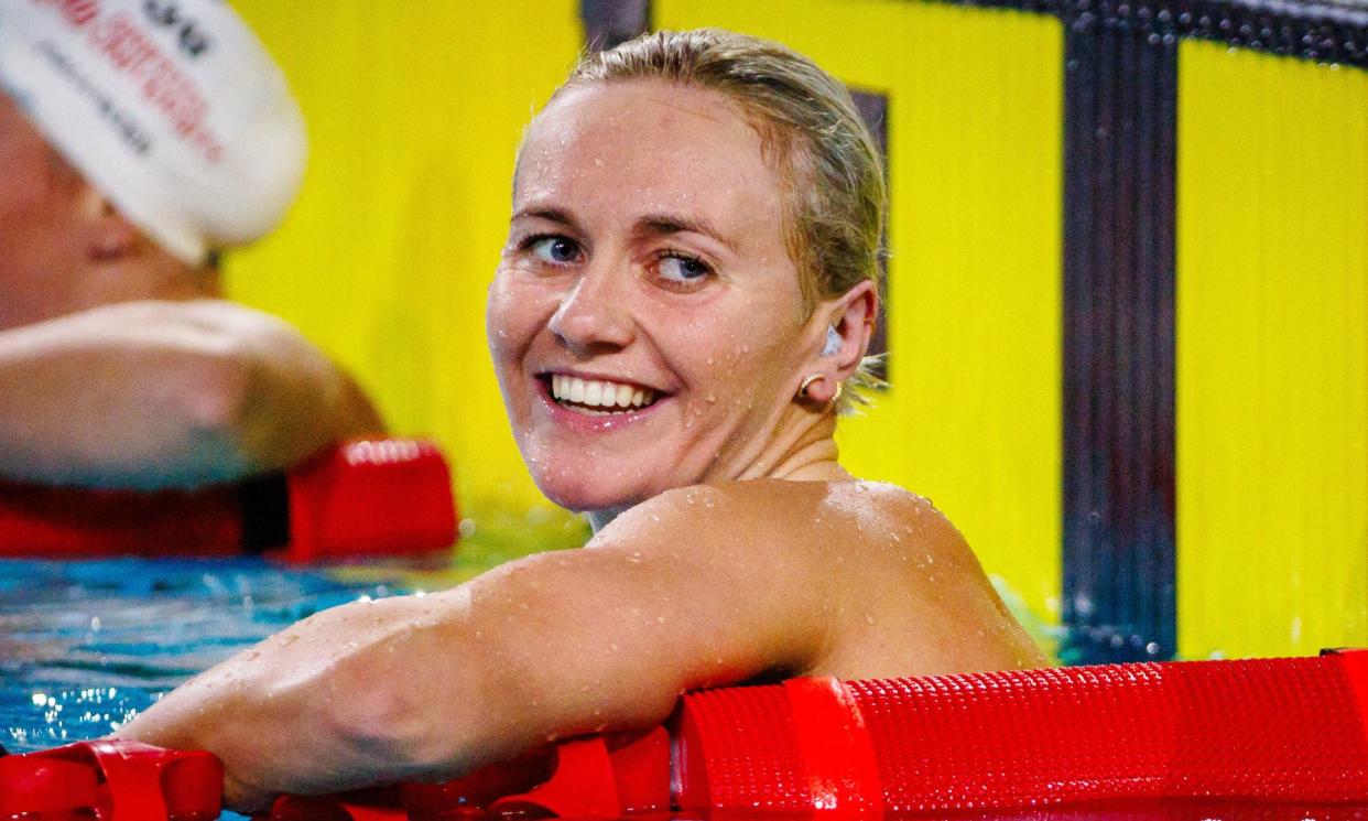 <span>Australian swimming star Ariarne Titmus will chase an Olympic medal on day one at Paris 2024 as cycling, basketball and much more begins.</span><span>Photograph: Patrick Hamilton/AFP/Getty Images</span>