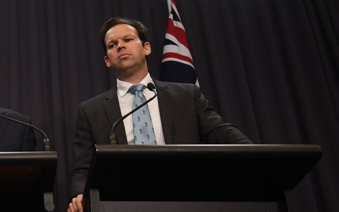 Matthew Canavan, a coalition MP who has never been to Italy, is awaiting checks as to whether he remains an Italian citizen  - AAP