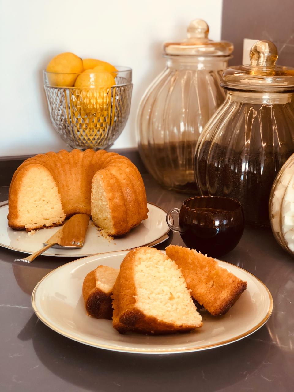 White Bundt Cake