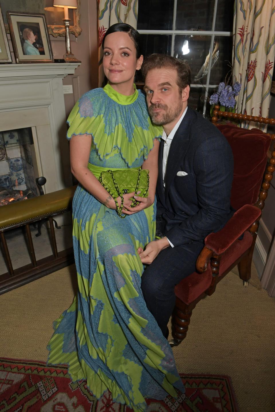 <p>The <em>Stranger Things</em> actor and “Smile” singer just got married in Las Vegas, <a href="https://people.com/tv/david-harbour-and-lily-allen-are-married/" rel="nofollow noopener" target="_blank" data-ylk="slk:according to People;elm:context_link;itc:0;sec:content-canvas" class="link ">according to <em>People</em></a><em>.</em> Just one day after news broke that the couple had obtained a marriage license, the publication confirmed the couple wed on September 7, 2020. </p> <p>Harbour and Allen were first linked this January, sparking engagement rumors just four months later. In a comment about her ring in a <a href="https://www.instagram.com/p/B_467-ypXJd/" rel="nofollow noopener" target="_blank" data-ylk="slk:May Instagram post;elm:context_link;itc:0;sec:content-canvas" class="link ">May Instagram post</a>, Allen replied, “First rule of engagement club .........” </p>