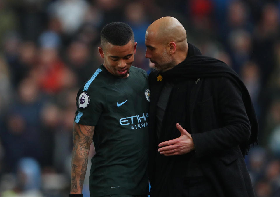 Forward Gabriel Jesus is a £27 million bargain for Manchester City and Guardiola.