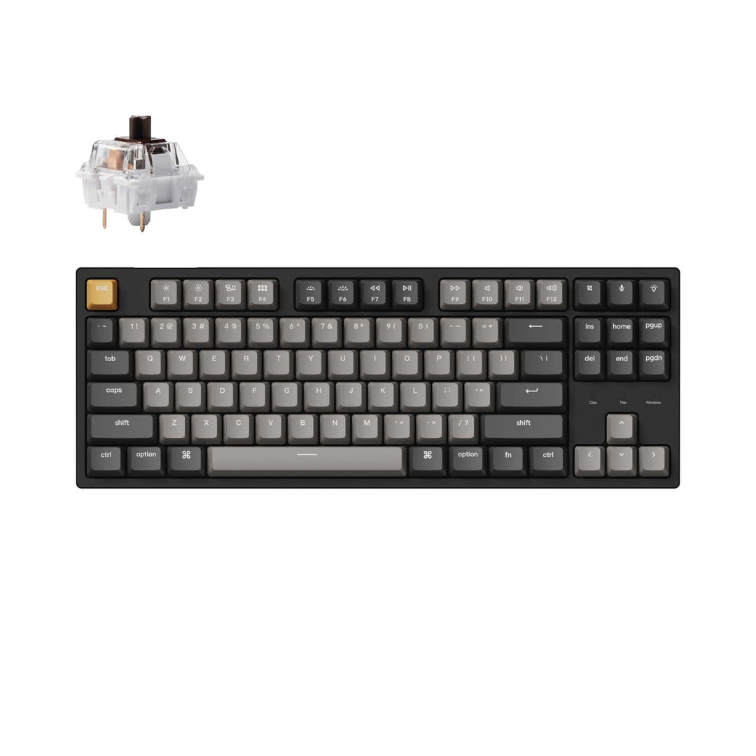 Keychron C1 Pro QMK/VIA Wired Mechanical Keyboard (DIFFBOT)