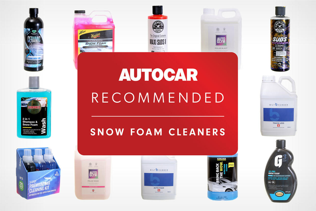 6 Snow foam cleaners 