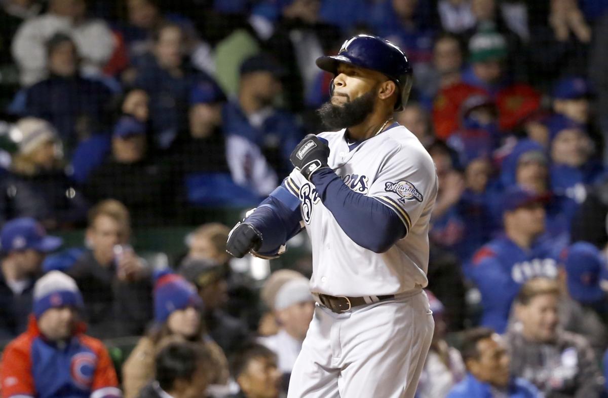 Eric Thames talked about getting drug tested after hitting his