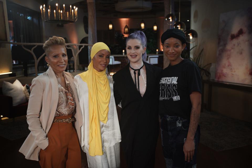 Kelly Osbourne let her guard down on the Wednesday's episode of “Red Table Talk," where she opened up about her ongoing battle with drug and alcohol addiction with hosts Jada Pinkett Smith, her daughter, Willow Smith and her mother, Adrienne Banfield-Norris.