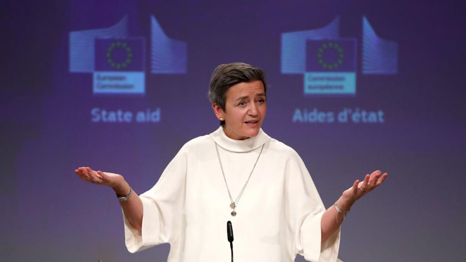 EU-Wettbewerbskommissarin Margrethe Vestager: «Wir versetzen die Mitgliedstaaten somit in die Lage, die Flexibilität der Beihilfevorschriften voll auszuschöpfen, um die Wirtschaft zu stützen.»