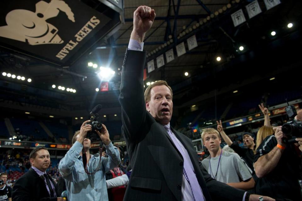 Grant Napear is seen at Arco Arena in 2013.