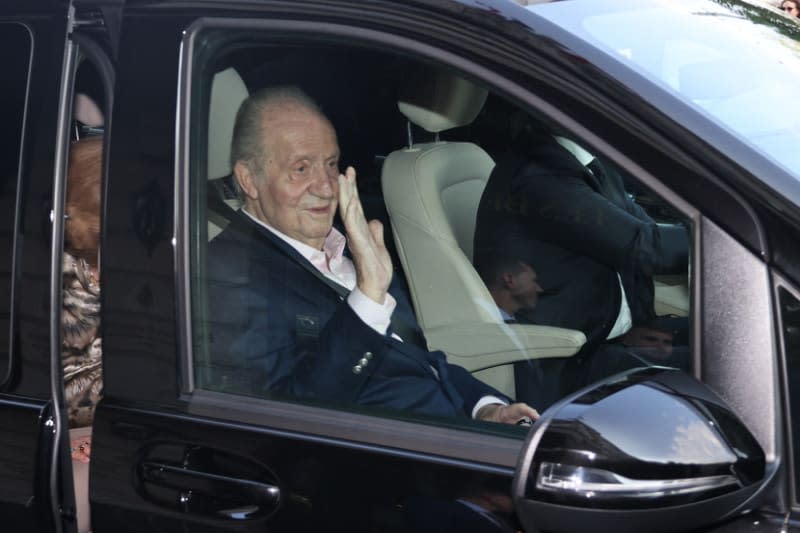 El rey Juan Carlos en Ginebra
