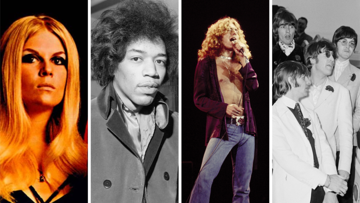  Jin Dawson, Jimi Hendrix, Robert Plant and The Beatles 