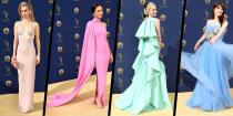 <p>Last night saw the 70th annual Primetime Emmy Awards, which celebrated the best and brightest of TV. While there were plenty of <a rel="nofollow noopener" href="https://www.harpersbazaar.com/uk/celebrities/news/a23296976/why-thandie-newton-was-bleeped-out-during-her-emmys-acceptance-speech/" target="_blank" data-ylk="slk:headline-worthy speeches;elm:context_link;itc:0;sec:content-canvas" class="link ">headline-worthy speeches</a>, a <a rel="nofollow noopener" href="https://www.harpersbazaar.com/uk/celebrities/news/a23296291/emmys-2018-awkward-moments/" target="_blank" data-ylk="slk:few awkward moments;elm:context_link;itc:0;sec:content-canvas" class="link ">few awkward moments</a> and even an <a rel="nofollow noopener" href="https://www.harpersbazaar.com/uk/celebrities/news/a23296475/emmys-proposal-glenn-weiss/" target="_blank" data-ylk="slk:on-stage proposal;elm:context_link;itc:0;sec:content-canvas" class="link ">on-stage proposal</a>, it was also a brilliant night of fashion. Here, we round up our 10 favourite looks of the night, from Thandie Newton and Vanessa Kirby to Valentino couture and Ralph & Russo.</p><p>Scroll down to see if you agree with our top picks and <a rel="nofollow noopener" href="https://www.harpersbazaar.com/uk/fashion/style-files/g38352/emmys-awards-fashion/" target="_blank" data-ylk="slk:see more from the Emmys red carpet this way;elm:context_link;itc:0;sec:content-canvas" class="link ">see more from the Emmys red carpet this way</a>.</p>