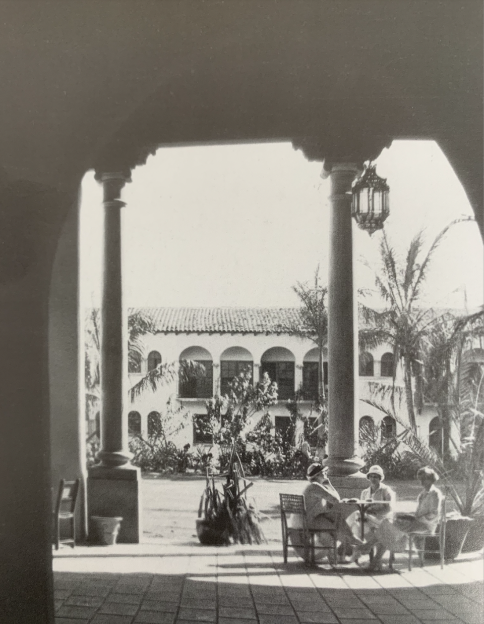 addison mizner's cloister inn in boca raton florida circa 1926