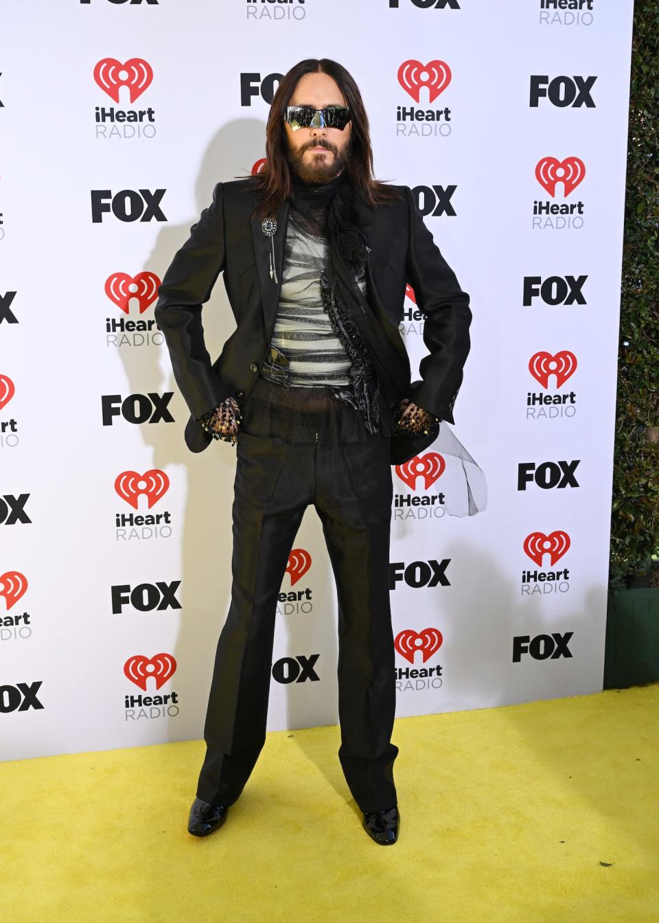 Jared Leto attends the 2024 iHeartRadio Music Awards in Los Angeles.