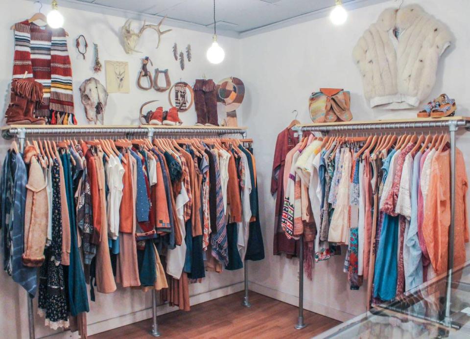 The best vintage store in Austin: Feathers 